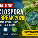 Cyclospora outbreak 2026