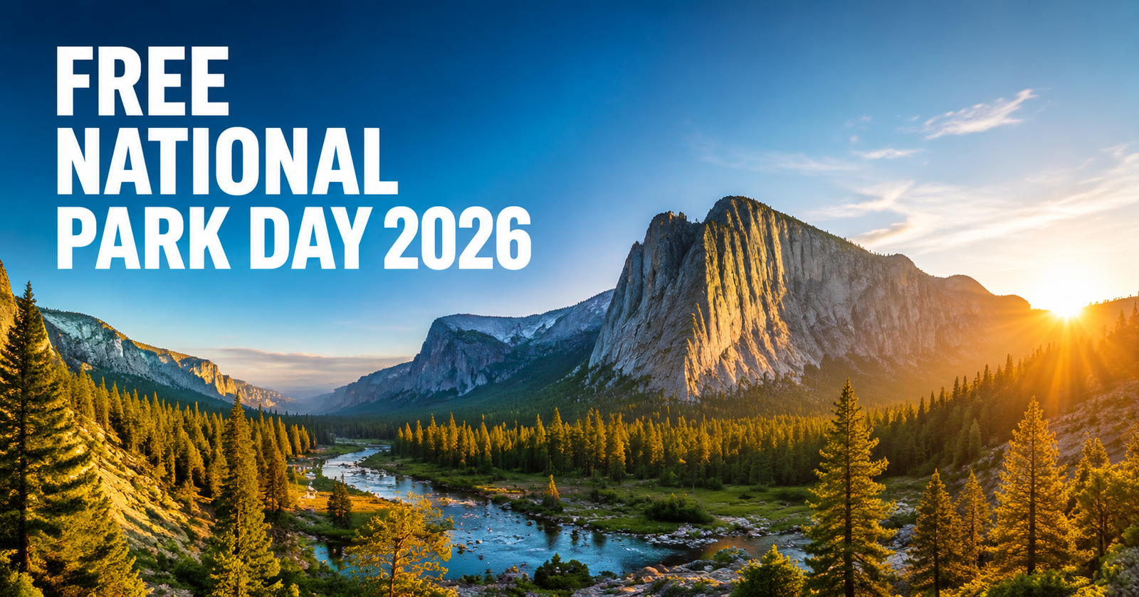Free National Park Day 2026 entrance fee-free event on August 25