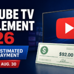 YouTube TV Settlement 2026 estimated $92 payment and August 30 claim deadline