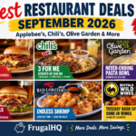 Best Restaurant Deals September 2026 Applebee’s Chili’s Olive Garden Red Lobster Red Robin Buffalo Wild Wings