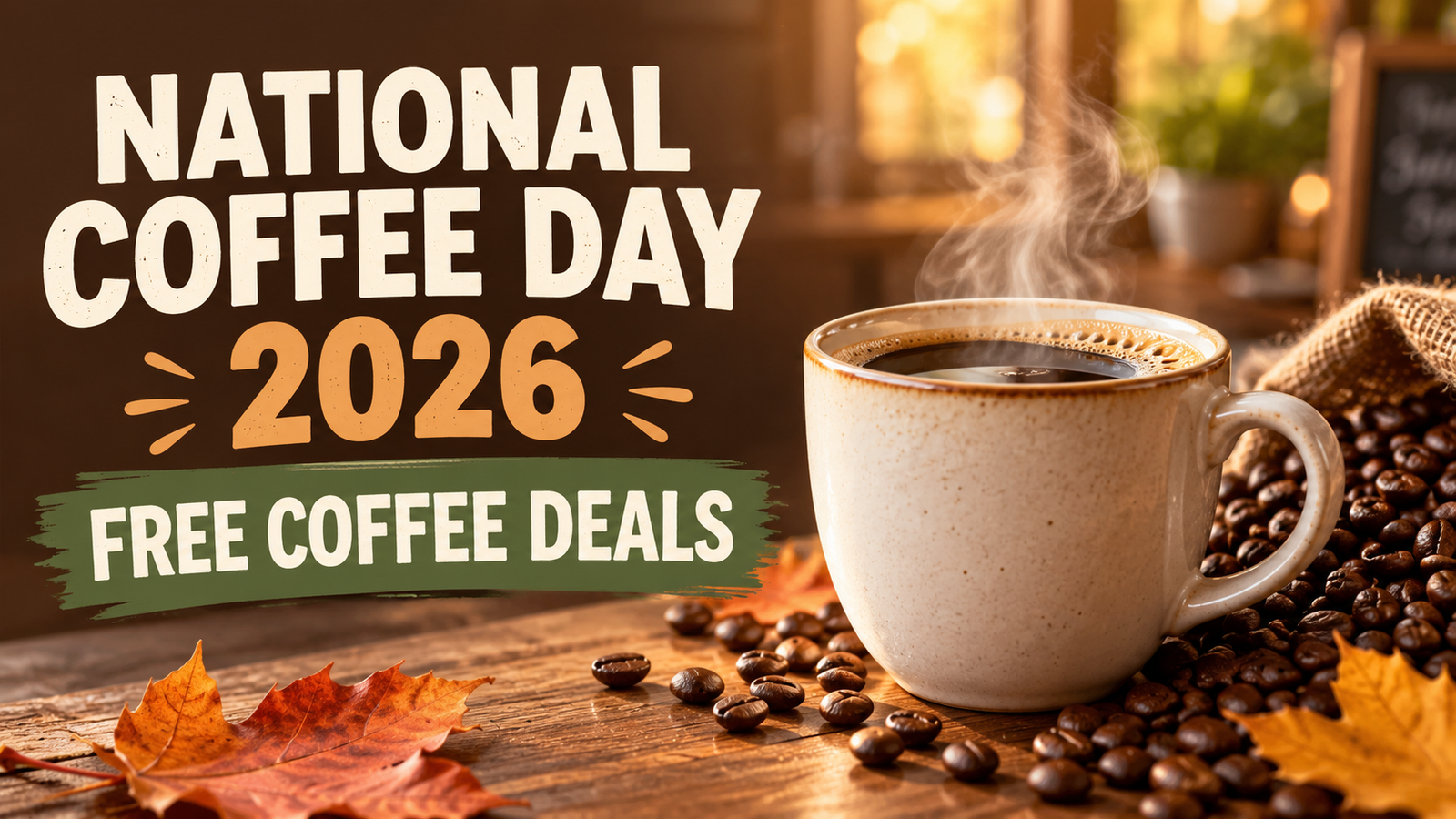 National Coffee Day 2026 Deals and free coffee offers