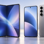 iPhone Duo vs iPhone 18 Pro comparison showing a foldable phone and traditional flagship smartphones
